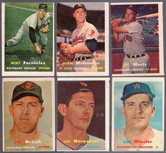 1957 Topps Bb- 6 Diff