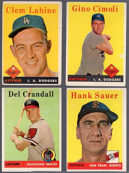 1958 Topps Bb- 23 Diff