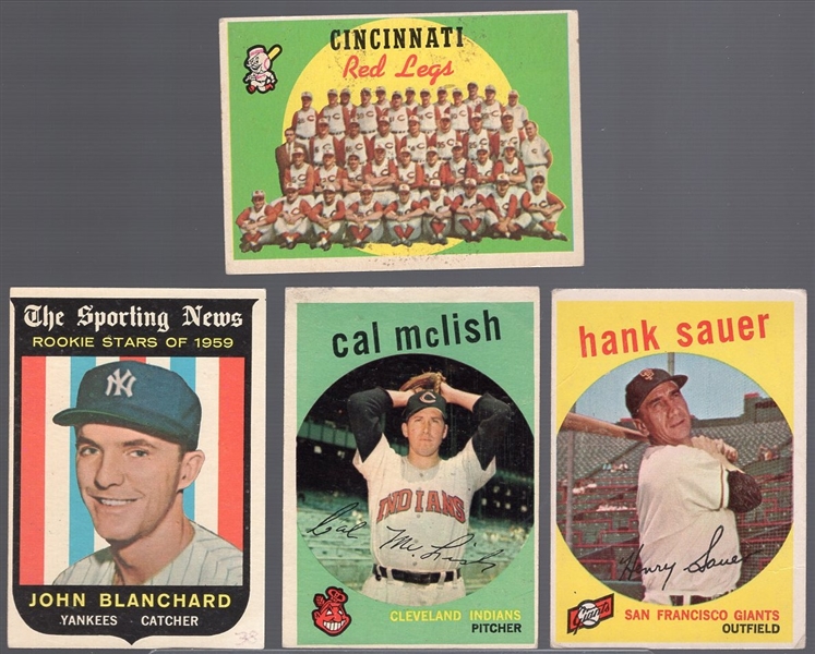 1959 Topps Bb- 18 Diff