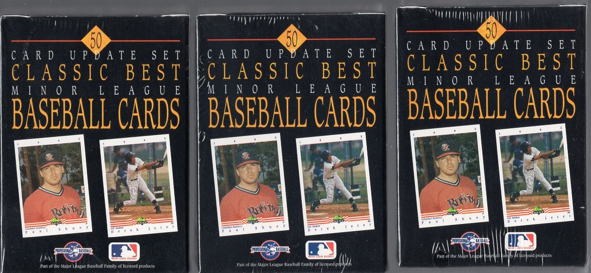 Lot Detail - 1992 Classic Draft Minor League Baseball Update Factory ...