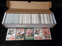 Steve Young Football Card Lot- 500 Cards- mostly 1988 thru 1993