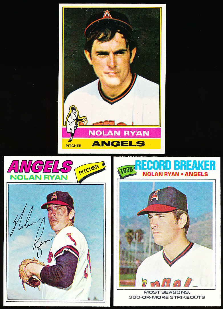 Lot Detail - Nolan Ryan- 6 Cards