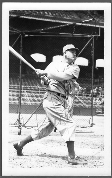 Autographed Ferris Fain MLB 3-½” x 5-½” Photo