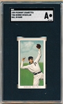 1909-11 T206 Bb- George McQuillen, Phila. Natl (Ball in Hand)- SGC Authentic(A)- Sweet Caporal 150 back.