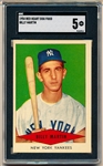 1954 Red Heart Baseball- Billy Martin, Yankees- SGC 5 (Ex)