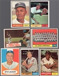 1961 Topps Bb- 7 Diff