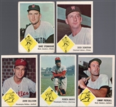1963 Fleer/Post Bb Lot- 10 Cards