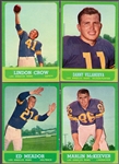 1963 Topps Football- LA Rams- 8 Diff