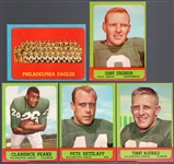 1963 Topps Fb – Phil Eagles- 11 Diff