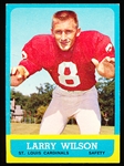 1963 Topps Fb- #155 Larry Wilson RC