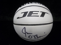 Jim O’Brien Autographed Mini Wilson “Celebrity Waiter” Jet Basketball