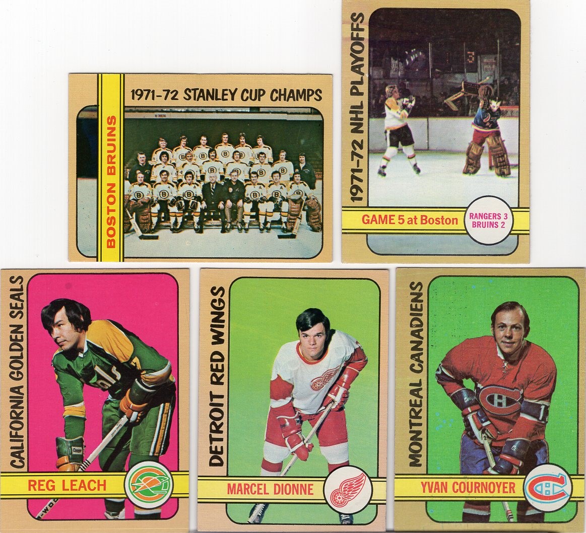 Lot Detail - 1972-73 Topps Hockey- 75 Asst