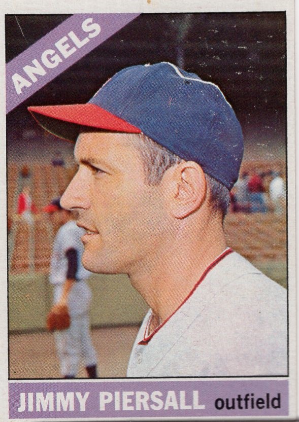 Lot Detail - 1966 Topps Baseball- #565 Jim Piersall, Angels- Hi#