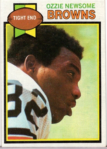 1979 Topps Fb- #398 Ozzie Newsome RC, Browns