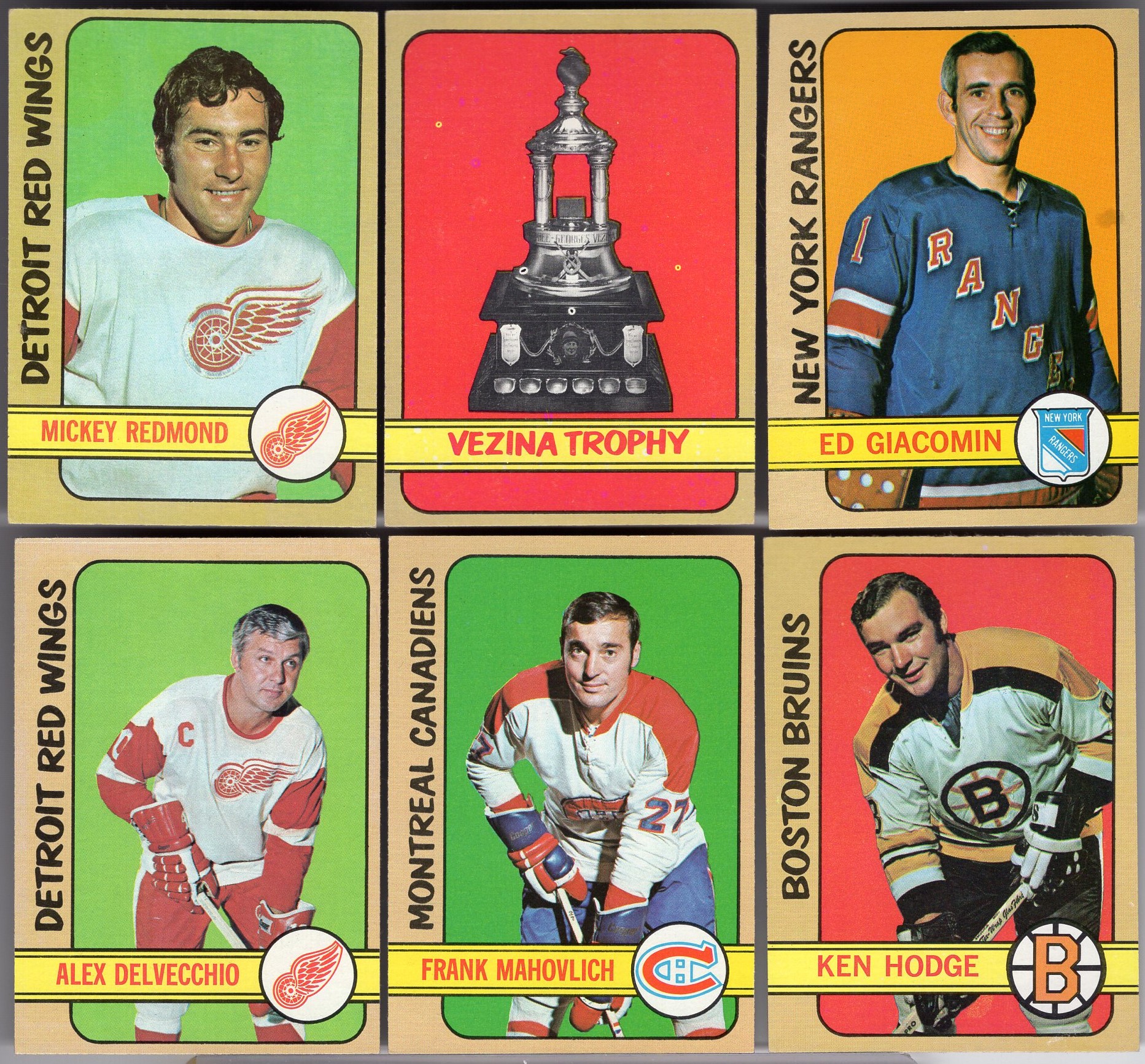 Lot Detail - 1972-73 Topps Hockey- 9 Cards