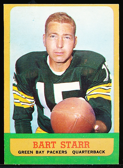 1963 Topps Ftbl. #86 Bart Starr SP, Packers