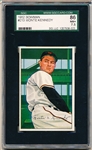 1952 Bowman Baseball- #213 Monte Kennedy, NY Giants- SGC 86 (NM+ 7.5)