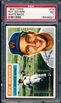 1956 Topps Baseball- #75 Roy Sievers, Washington Nats- PSA NM 7