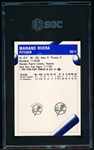 1992 Fleer Pro Cards Minor League Bb- #2611 Mariano Rivera- SGC 8.5 (Nm-Mt +)