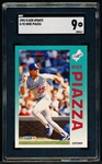 1992 Fleer Baseball Update- #U92 Mile Piazza- SGC 9 (MT)