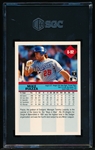 1992 Fleer Baseball Update- #U92 Mile Piazza- SGC 9 (MT)
