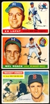Six Vintage Baseball Cards