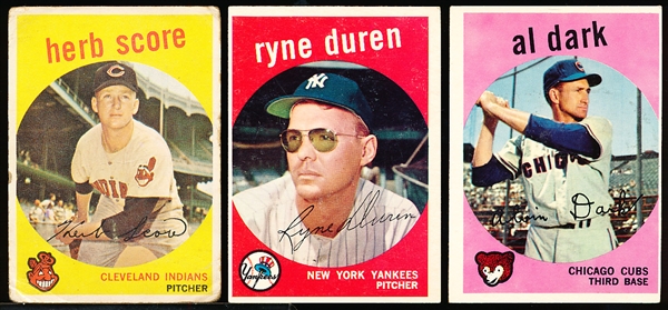1959 Topps Bb- 45 Asst