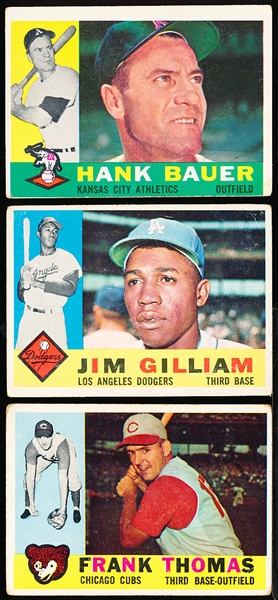 1960 Topps Baseball- 90 Asst