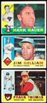 1960 Topps Baseball- 90 Asst