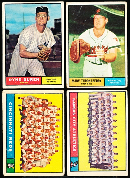 1961 Topps Bb- 40 Asst