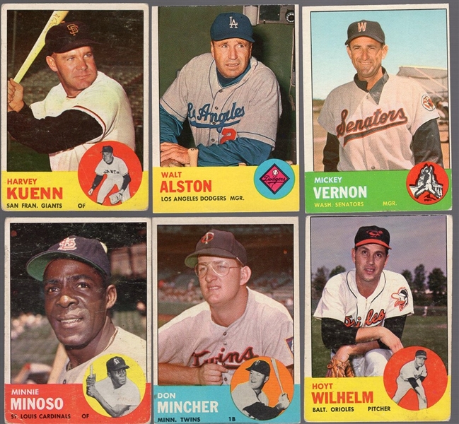 1963 Topps Bb- 40 Asst
