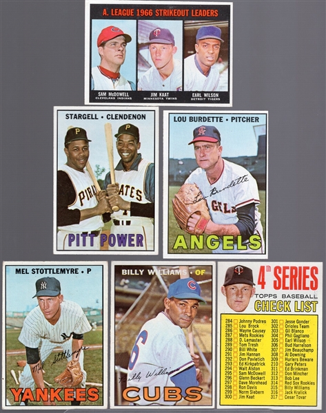 1967 Topps Bb- 6 Diff