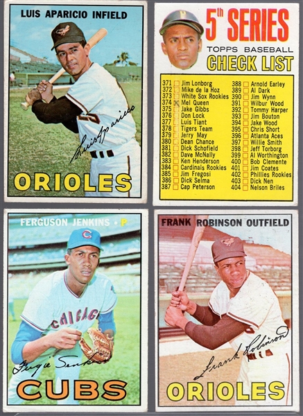 1967 Topps Bb- 7 Diff
