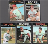 1971 Topps Bb- 5 Diff