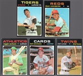1971 Topps Bb- 5 Diff