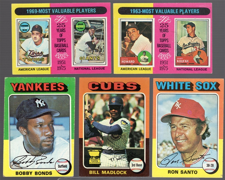 1975 Topps Baseball- 140 Asst