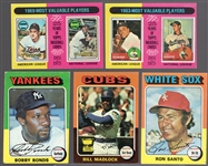 1975 Topps Baseball- 140 Asst