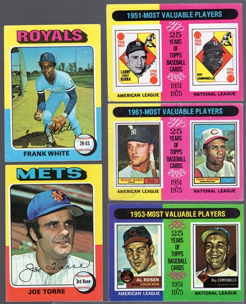 1975 Topps Baseball- 140 Asst