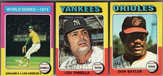 1975 Topps Baseball- 80 Asst