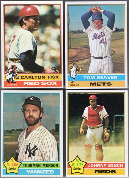 1976 Topps Bb- 10 Cards