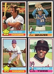 1976 Topps Bb- 9 Cards