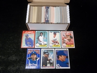 Baseball Star Card Lot- 350 Stars- mostly 1980’s thru early 2000’s