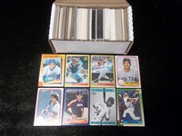Baseball Star Card Lot- 350 Stars- mostly 1980’s thru early 2000’s