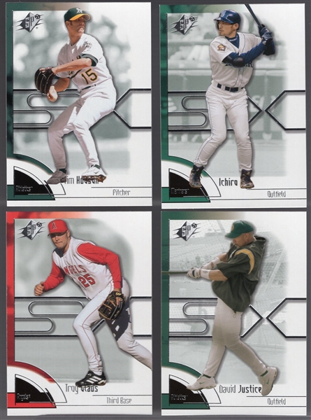2002 SPX Baseball- Base Set #1-90
