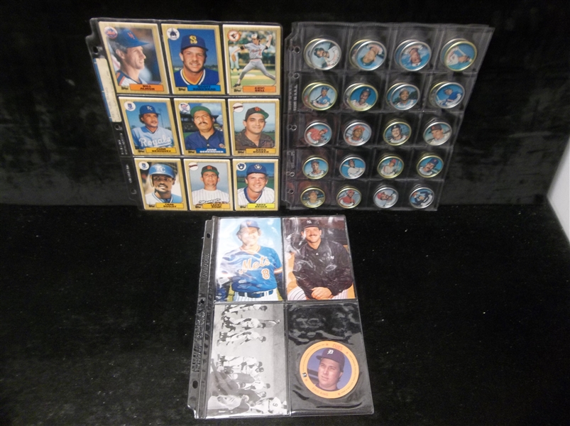 1987 Baseball Lot- 3 Sets