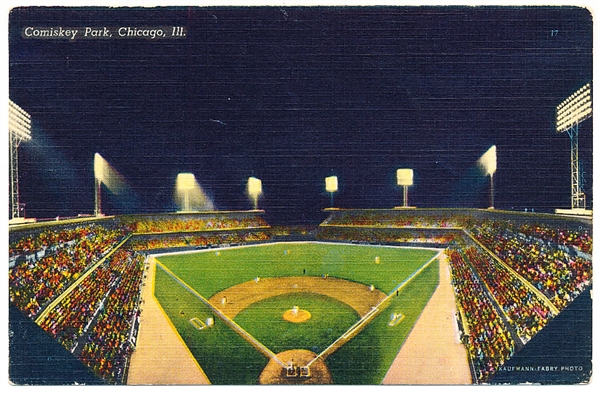 Cameo Greeting Card Co. “K1583- Comiskey Park, Chicago, Ill.” Linen Postcard