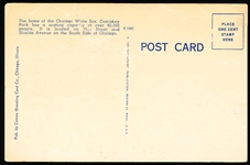 Cameo Greeting Card Co. “K1583- Comiskey Park, Chicago, Ill.” Linen Postcard