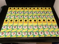 1981 Squirt Baseball 2-Card Perforated Panel Complete Set of 22 Panels