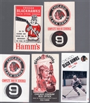 Chicago Black Hawks Hockey-8 Pocket Schedules