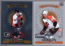 1997-98 Leaf Limited Hockey Promo-Star Factor #183 Eric Lindros Limited Exposure- 7 Cards